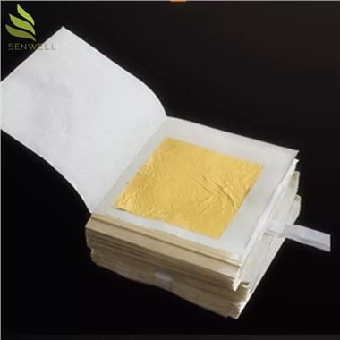 Ffoil Dail Aur 24 K Aur Bwytadwy